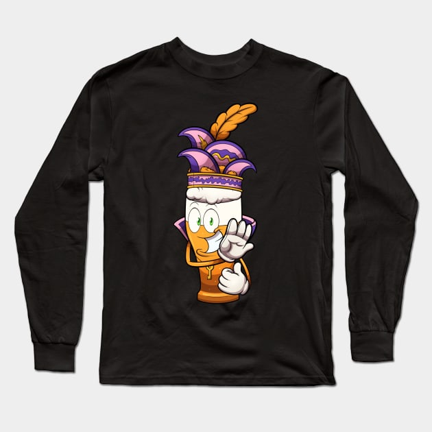 Dutch Carnaval Beer Long Sleeve T-Shirt by TheMaskedTooner